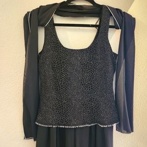 Vintage 90s J. R. Nites by Caliendo sparkle jumpsuit 6